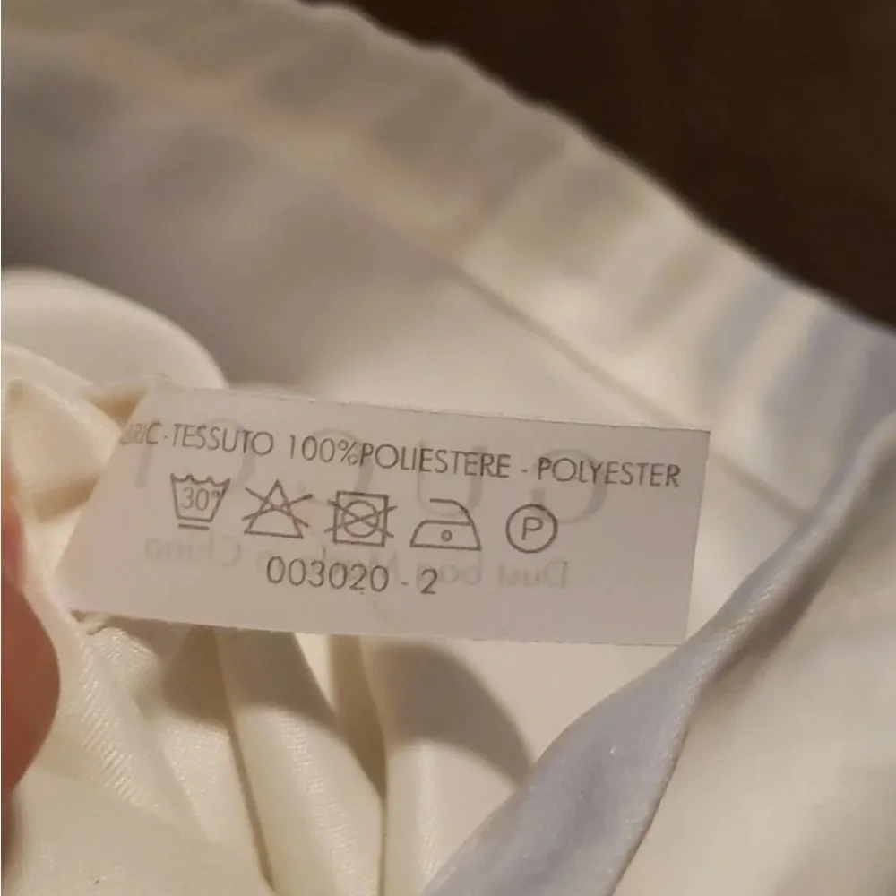 Gucci White Drawstring Dust Bag 17.5